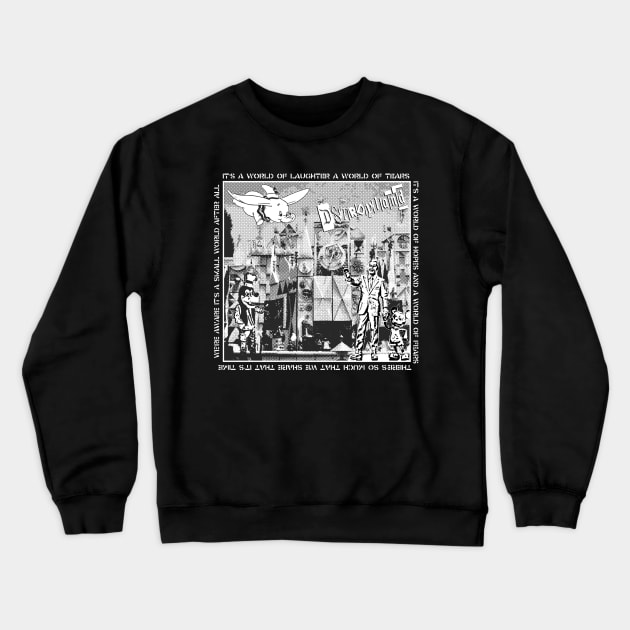 Small-World of the 5000 Crewneck Sweatshirt by D-Stroy Land